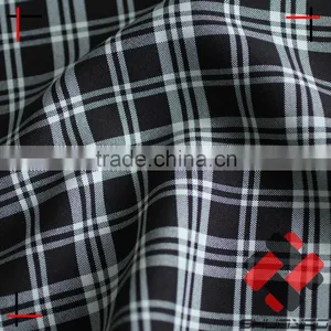 Polyester Mechanical Stretch Yarn Dyed Plaid Fabric thumbnail-2