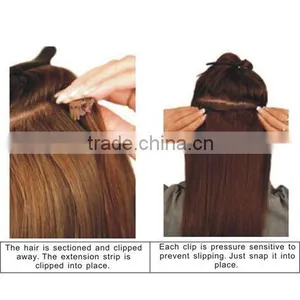 Clip on Human Hair Extension /clip in Human Hair/clip Hair /clip Hair Extension/clip on /in Human Hair Extension/hair Product thumbnail-6