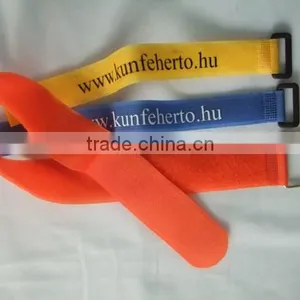 Custom Printed Logo Hook and Loop Cable Ties, Nylon Hook and Loop Cable Ties, High Quality Hook and Loop Cable Ties thumbnail-2