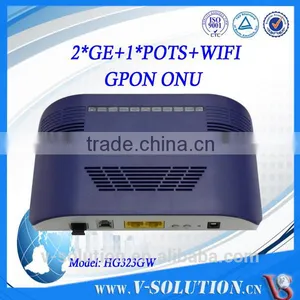 CE Certificated 2GE+1FXS+WiFi GPON ONT VoIP Gateway WiFi Router for Smart Home System thumbnail-1