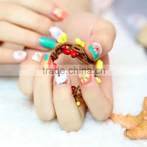 High Quality Happy Valentines Day Lovely Shining 3D Sky Red Nail Sticker Kaho Nail Sticker thumbnail-4