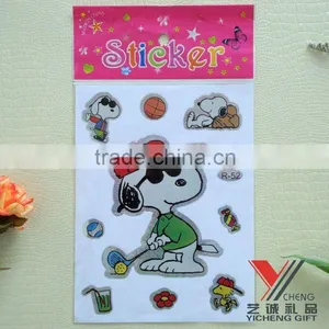 Beautiful Laser Sticker Glitter Butterfly Sticker Craft for Promotion thumbnail-1