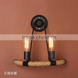 B3119 Iron 1*E27*60W/40W Vintage Antique Indoor Wall Light thumbnail-1