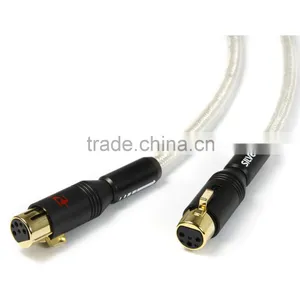 Hifi Quality Cable 2 XLR Female to RCA Male Quality Cables 2XLR to 2RCA Balance thumbnail-2