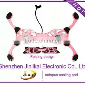 Plastic Octopus Folding Sunon Fan Laptop Cooler thumbnail-1