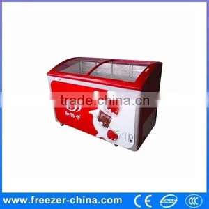 Single-temperature High Capacity Commercial Popsicles Dispaly Freezer Chest Freezer thumbnail-1