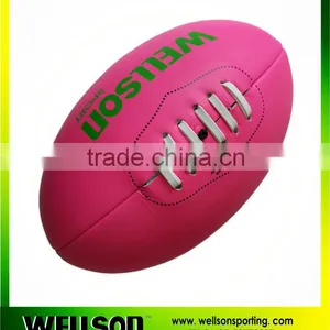 Machine Sewn Soft PVC Foamed AFL Ball thumbnail-2