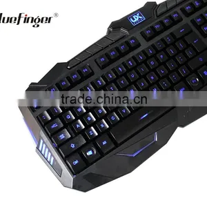 2400DPI Adjustable USB Backlit Keyboard and Mouse for Computer thumbnail-3