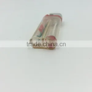 2016 the Fashion Plastic Disposable Gas Flint Ligter With ISO9994 thumbnail-4