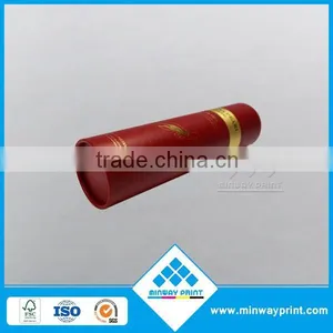 Gold Hot Stamping Paper Tube With Custom Company Logo Printing Paper Tube Packaging Box thumbnail-4