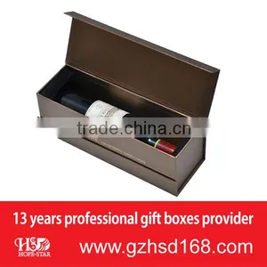 Wholesale Luxury Matte Wine Box Wine Bottle Packaging Box Custom Logo Printed Paper Cardboard Packaging Box for Wine Bottle thumbnail-1