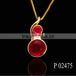 Jewelry Factory Wholesale You Are Best Fashion Ruby Necklace Pendant Jewelry thumbnail-1