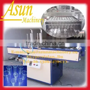 Qingdao Full Automatic Disposable Plastic Plates and Cups Making Machine Coffee/tea Cup Making Machine With Price thumbnail-1
