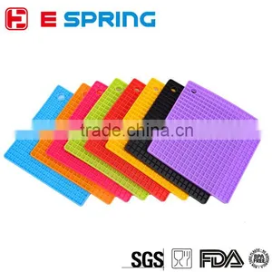 Square Shape Placemat Heat Resistant Silicone Dinner Table Coaster thumbnail-1