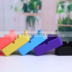 Natrual Silicone Food Safety Custom Design Different Kinds Ashtry Cigar Ashtray thumbnail-4