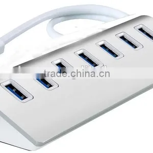 7 Ports Type C to USB HUB! Usb 3.1 Type c to Usb 3.0 Superspeed 5Gbps Hub for Macbook thumbnail-1