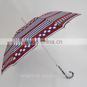 Slim Design Automatic Straight Shaft Fashion Umbrella Women thumbnail-1