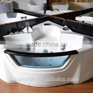 ABS Glass Whirlpool Bathtub(C010) thumbnail-1