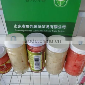 Pink Pickled Sushi Ginger 245g in PET thumbnail-1