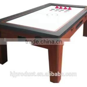 7' High Quality Wooden 3 in 1 Multi Games Table. Pool Table, Air Hockey Table, Dinning Table thumbnail-4