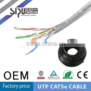 SIPU Cat5e UTP Network Cable AWG Telecom Level 305m/roll Unshielded Twist Pairs CCA/CCS Electric Scoter thumbnail-3