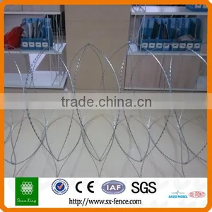 Concertina Razor Barbed Wire With 5 Clips thumbnail-1