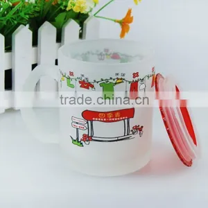 Sublimation Blank Glass Mug, Glass Coffee Mug, Sublimation Glass Beer Mug thumbnail-6