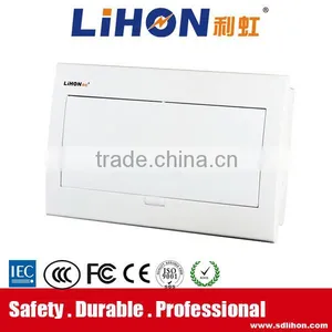 13 Way Single Transparent PC or White Opaque Cover Flush Mount Auto Open Electrical Distribution Box thumbnail-1