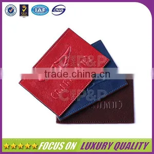 Different Color Real Leather Ebossed Patch for Jeans thumbnail-1