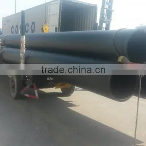 Factory Price DN50-DN1000 Black pe Plastic Pipes Steel Framed Hdpe Pipe thumbnail-2