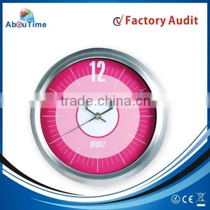 Aluminum Wall Clock Design Metal Wall Art Clock For Promotion! thumbnail-2