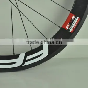 50mm FFWD Colored Carbon Fiber Disc Brake Cover Road Bicycle Wheels for Sale,700c Spoke Carbon Road Bike Wheels thumbnail-4