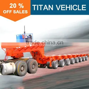 Hydraulic Modular Trailers Manufacturer Titan Transformer Modular Trailer for Sale thumbnail-1