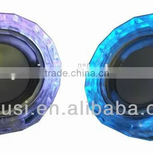 The Perfect Combination of Superb Sound and Small, Attractive Design Portable Stereo Digital Speaker thumbnail-3