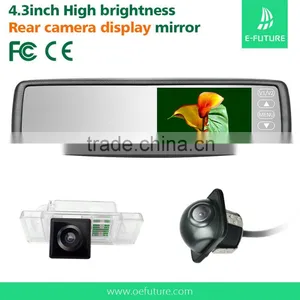 4.3 Inch Car Rear View Parking Assist System With Car Mirror Monitor and Camera thumbnail-4