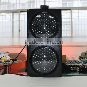 High Quality PC Housing 200mm Red Green LED Traffic Light thumbnail-5