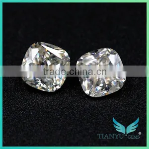 Lab Created Dimaonds Customized Moissanite 2.5 ct Radiant Cut Moissanite Terminator thumbnail-1