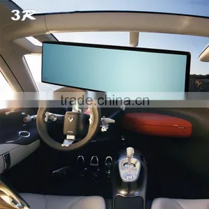 Car Accessories Blue Rear View Room Car Mirror thumbnail-1