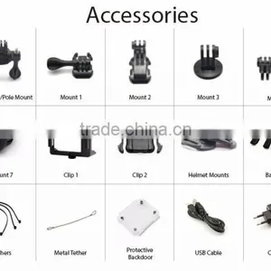 2.0 LCD Wifi Sport Action Camera 30m Underwater Sport Camera 4k thumbnail-6