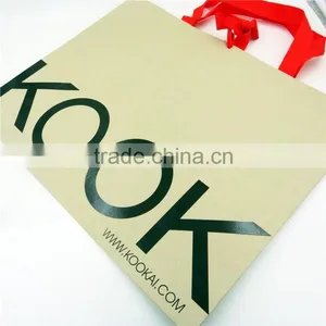 Shopping UV Print Board Paper Bag for Suit and Coat Customized High Quality Packaging Grey Board Gift Bag MOQ 500Pcs thumbnail-2