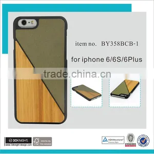 Mobile Phone Accessory Wooden Phone Cover Blank Wood Case for Iphone thumbnail-3