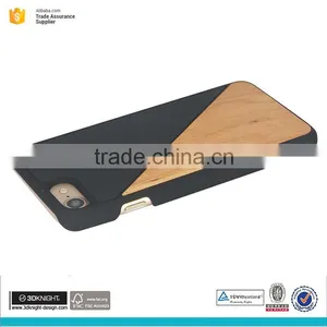 Fashion Design New Wooden Phone Case for Iphone 7 Leather Case thumbnail-5