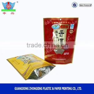 Heat Seal Laminated Bags Stand Pouch Organic Tea Bags With Zipper thumbnail-5