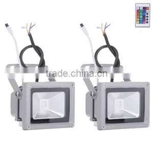 Led Rgb Flood Light 10w 20w 30w With IR or RF Remote Controller thumbnail-1
