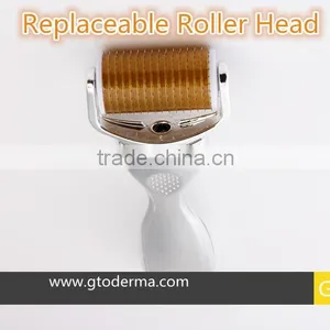 GTO400 Needles Body Derma Roller Micro Needle Roller With Hot Silver Handle thumbnail-2