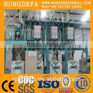 Maize Meal Mill Machine, Maize Mealie Meal Plant for Zambia thumbnail-1