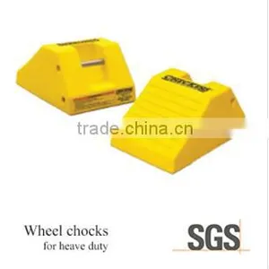 Polyurethane Truck Whhel Chocks Mine Haul Trucks and Mine Support Equipment Heavy Duty Wheel Chock thumbnail-1