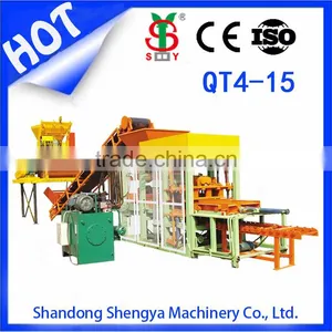 Paver Manufacturer Qt 4-15 Hydraulic Full Automatic Making Brick -free Making-free Hollow Machine Populari n Nigeria thumbnail-3