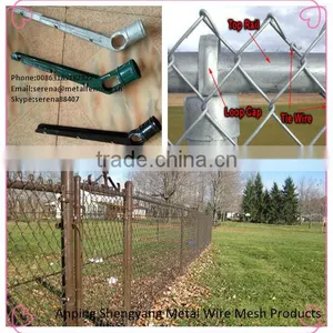 Pvc Coating / Pvc Coated / Plastic Coated Chain Link Fence thumbnail-1