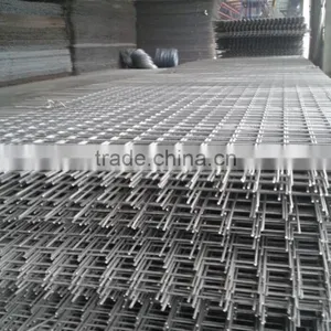 Black Concrete Reinforcement Welded Wire Mesh Panel thumbnail-1